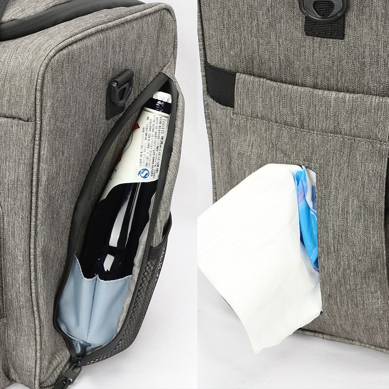 Denuoniss bærbar køletaske udendørs bbq picnicpose vandtæt køleskabspose skulderisoleret termisk pakke til middag