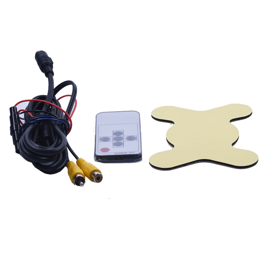 7 Zoll Farbe TFT LCD DC 12 V Auto-Monitor Rückansicht kopfstütze Anzeige Mit 2 Kanäle Video-eingang Für DVD VCD Umkehr kamera