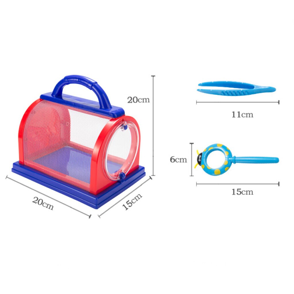Portable Insect Cage Gauze Net Observation Nature Butterfly Insect Small Animal Garden Wild Storage Box Pet Supplies