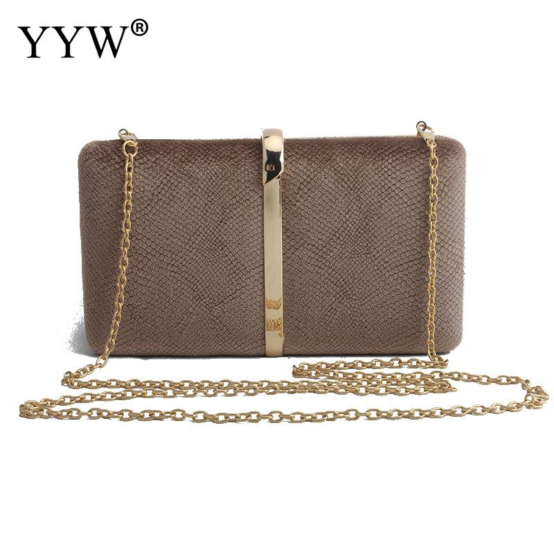 Flannelette Box Bag clutch women red wedding purse chain crossbody bags female evening party clutch luxury Crystal bolso mujer: gold