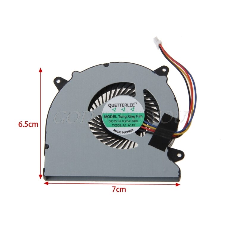 CPU Cooling Fan For ASUS N550 N550J N550JV N550L N750 N750JV N750JK G550J