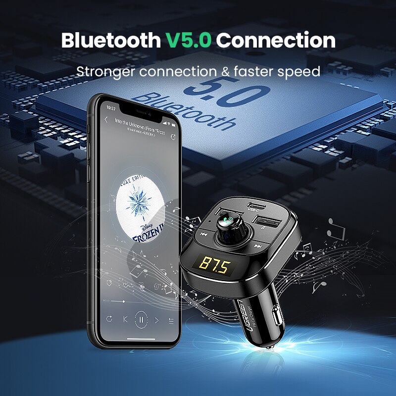 UGREEN PD Car Charger Quick Charge 4.0 3.0 Fast USB Type C Charger Car Charging PD Charger for iPhone 11 Mobile Phone Charger