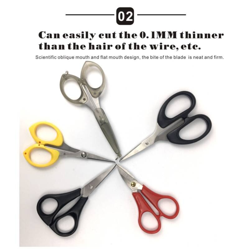 ORJD Carp Fishing Scissors Stainless Steel braid Fishing Pliers Fishing Accessories Tools for Fishing Line Cutter Scissors