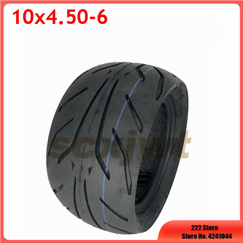 80/50-6.5 Elektrische Scooterband – 10 Inch Tubeless Off-road – 4-laags Nylon – Max 100 Kg – 50 PSI – Zwart – Vervangend Wiel – Geschikt Voor E-scooters