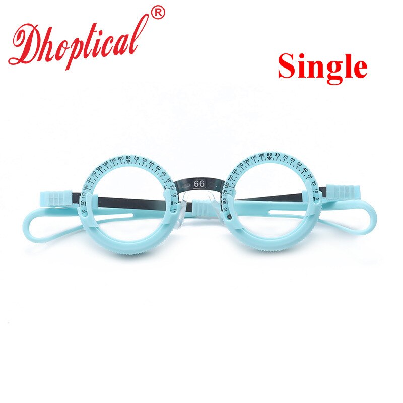 titanium alloy trial frame, glasses shop trial frame, optical trial lens frame 52~70mm good qualty: Yellow