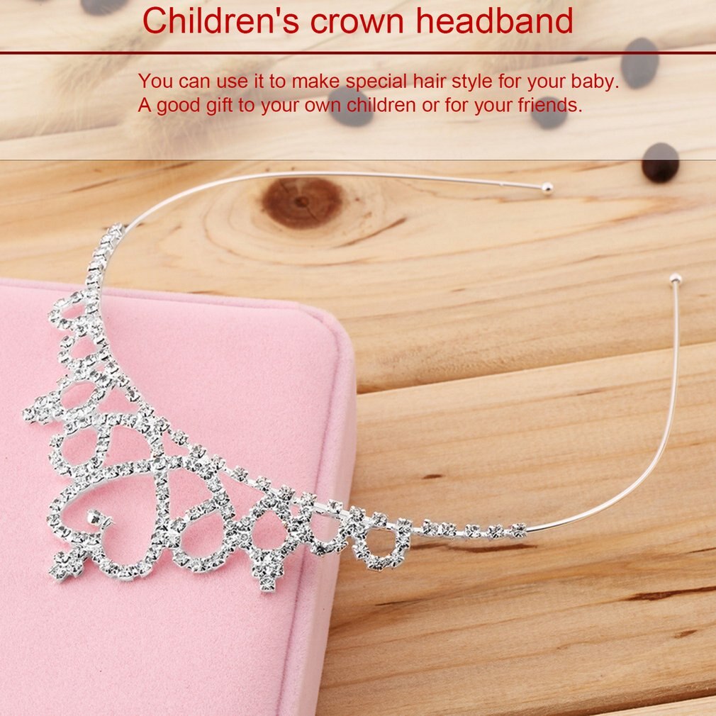 Kids Bloem Meisje Kinderen Bruiloft Prom Tiara Kroon Hoofdband-Kid Maat Baby Prinses Hoofdband Meisjes Haarband Haaraccessoires