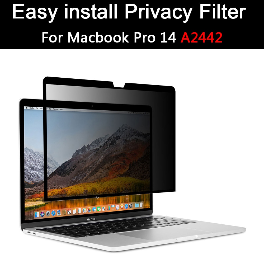 Voor Macbook Pro 14 Inch A2442 Privacy Filter Schermen Beschermende Film