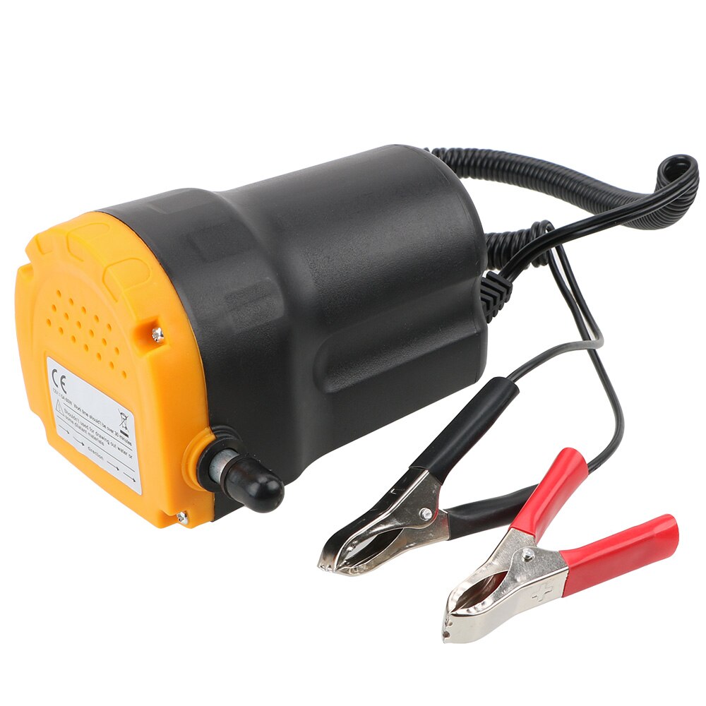 Oil Fluid Pump Extractor Electric Automatic Fuel Transfer Pump Suction Transfer Pump 12V 60W Exchange Transfer Pump