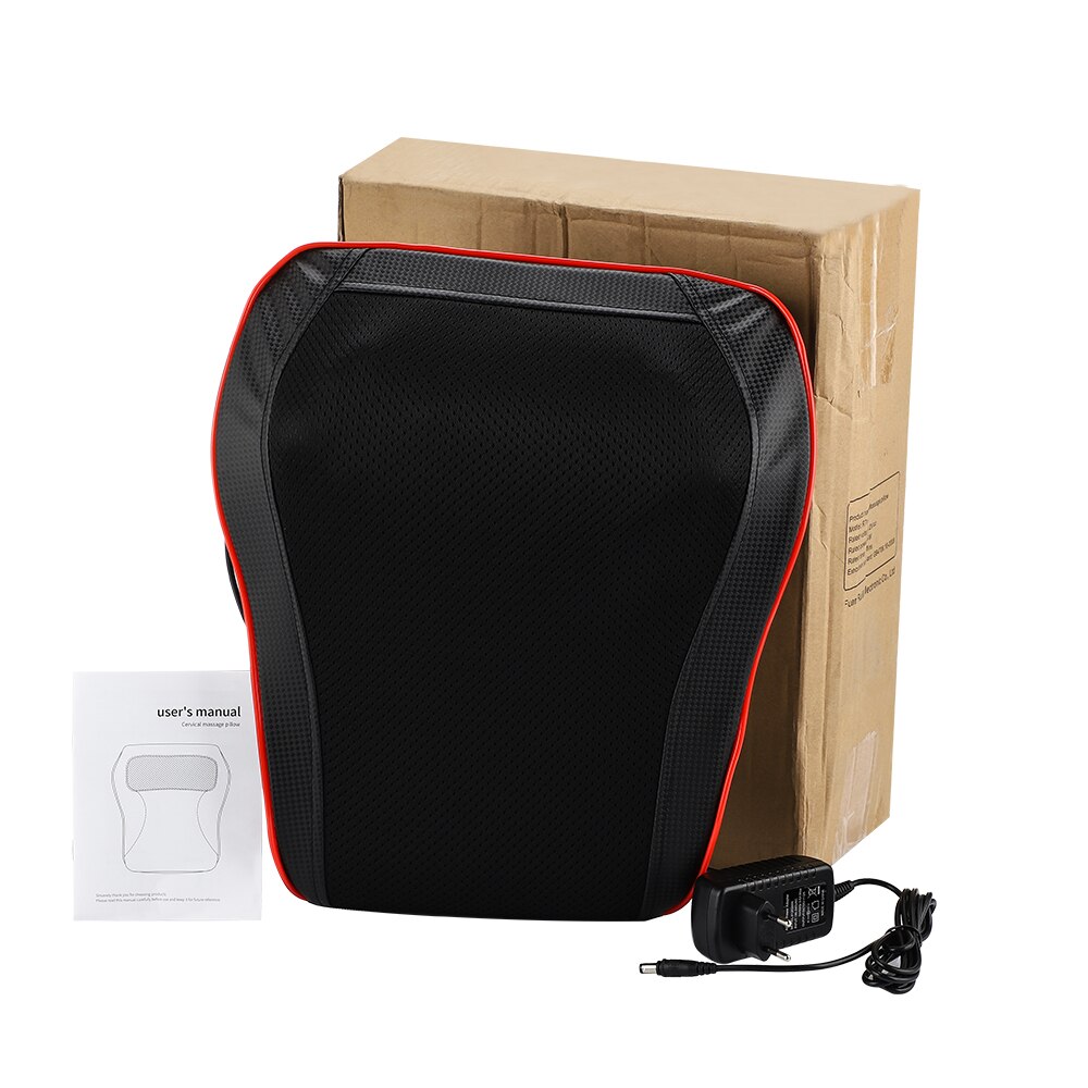 Masseur électrique de cou, oreiller chauffant pour Massage des épaules et du dos, coussin masseur de tête et de dos, équipement de soins de santé