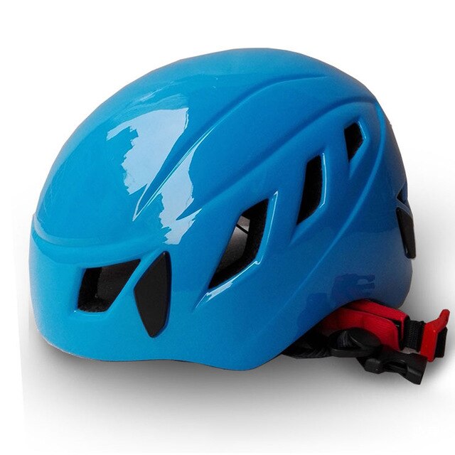 Outdoor Unisex Climbing Safety Helmet Hard Hat Construction Work Riot Helmet Rescue Construction Work Helmet: Blue