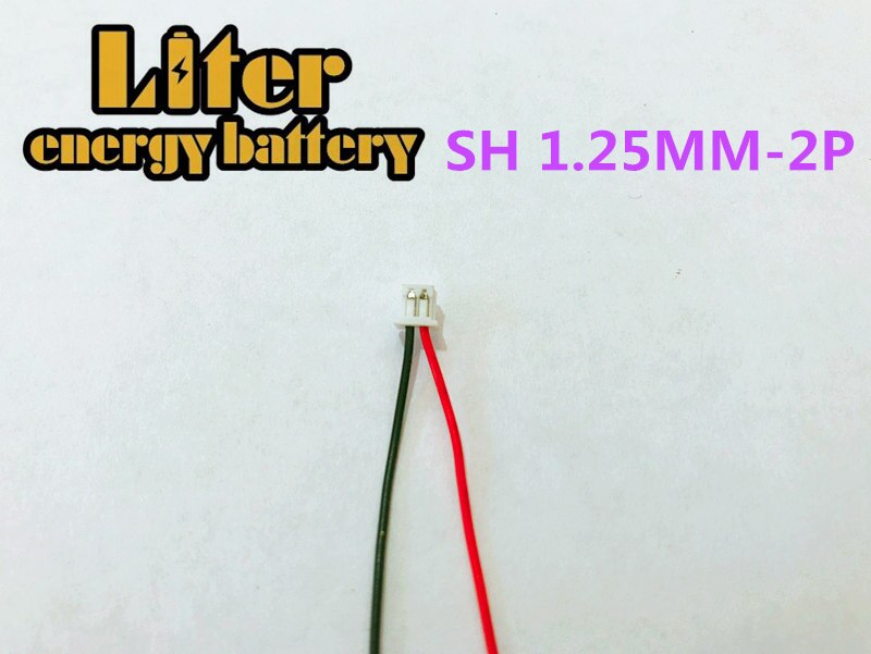 3.7V 250mAh Lithium Polymer LiPo Rechargeable Battery Lion 501240 PLUG 2pin For Mp3 GPS bluetooth headphone: 1.25MM PLUG 501240