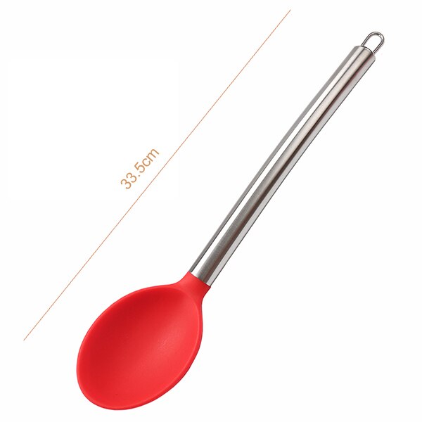 Silicone Pasta Scoop Spaghetti Spoon Fork Cooking Tools Kitchen Utensils