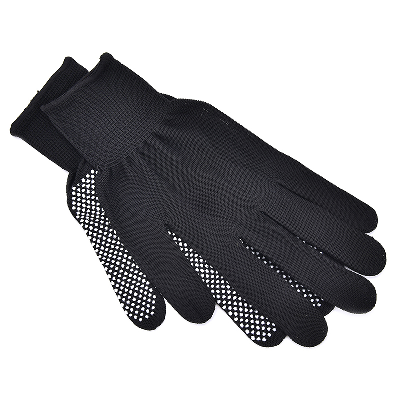 Hittebestendige Siliconen Mat Haar Professionele Styling Tool Anti-Warmte Matten Voor Stijltang Krultang: A-SH-HB-355-BK