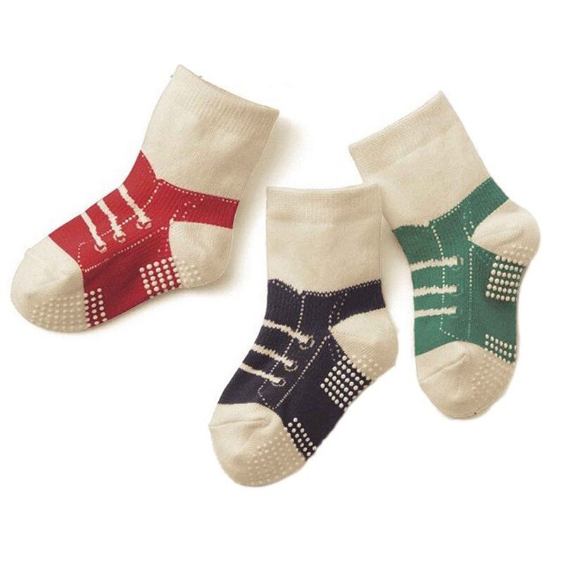 Spring Autumn Kids Socks For Boys Girls Cartoon Stripe Children Winter Socks Girl Cheap Stuff Cotton