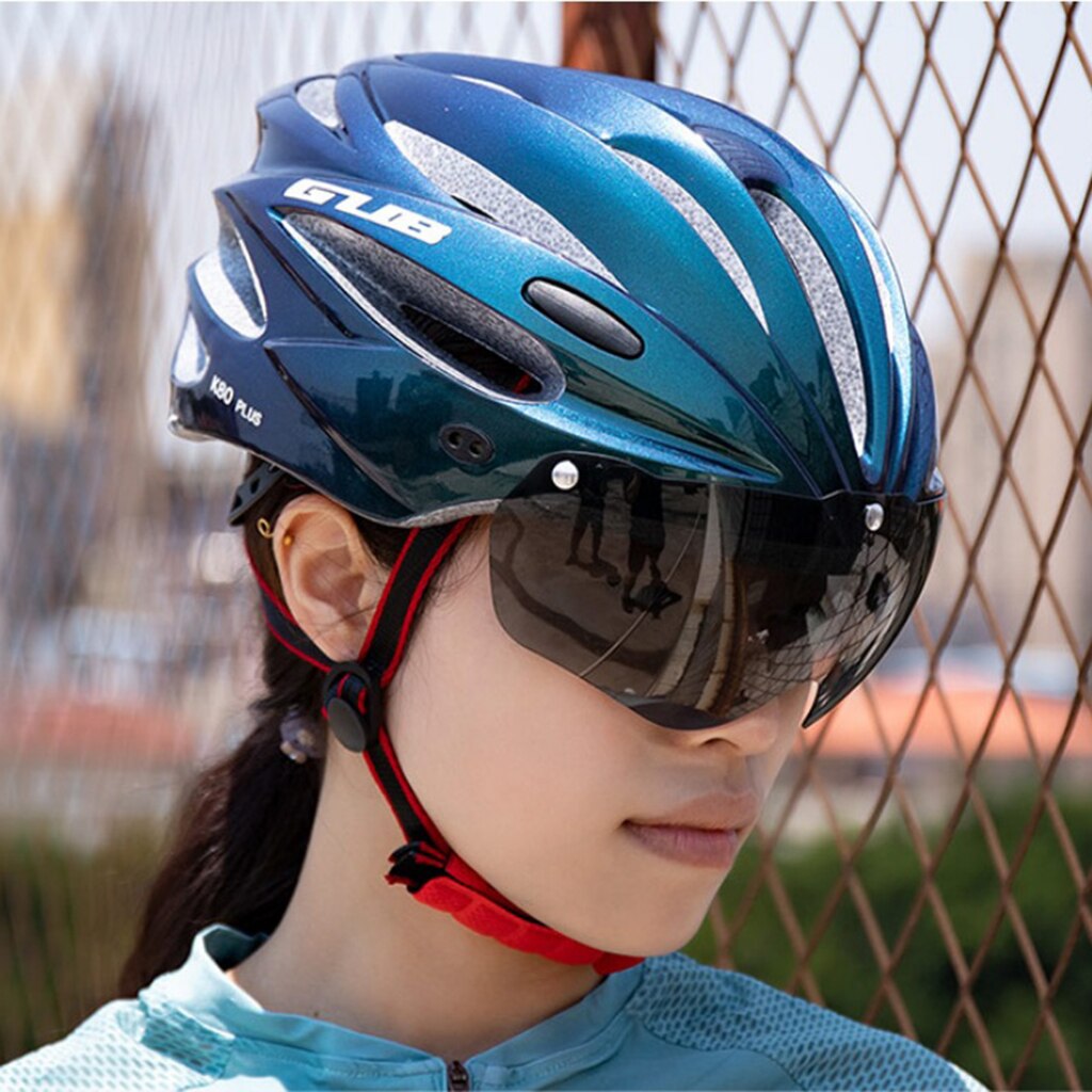 Fietshelm Vrouwen Mannen Verstelbare Ultralight Fiets Helm Bril