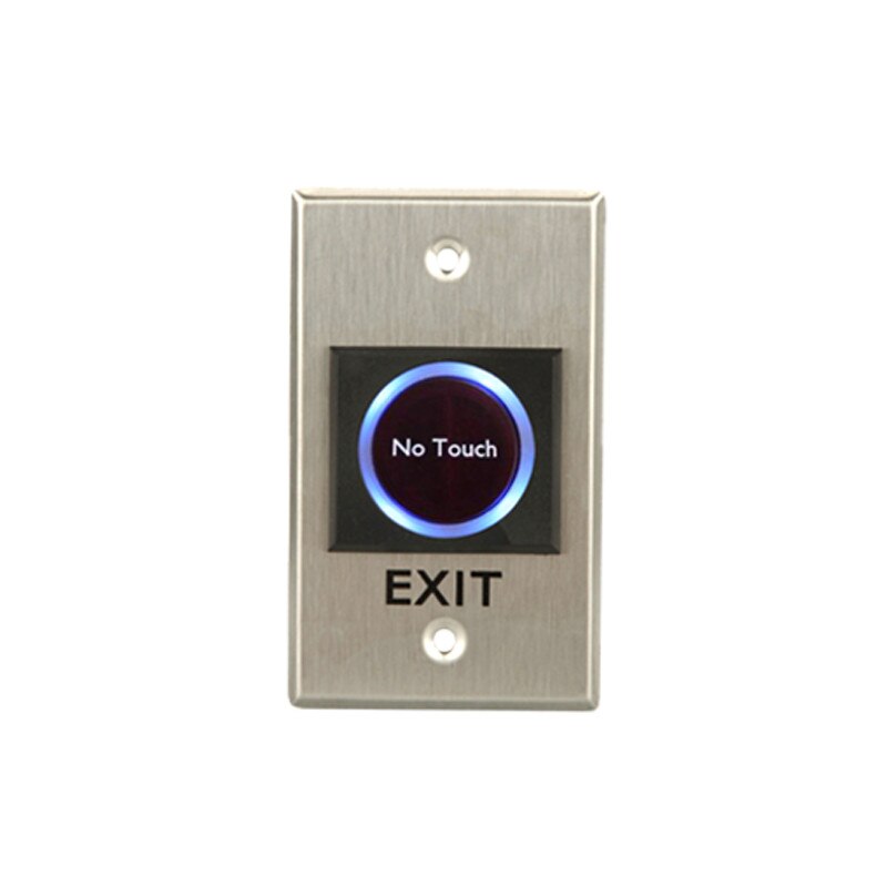 Infrared Contactless No Touch Door Exit Button Touch Release Push Switch with Backlight for access control electric lock system: No Touch CT