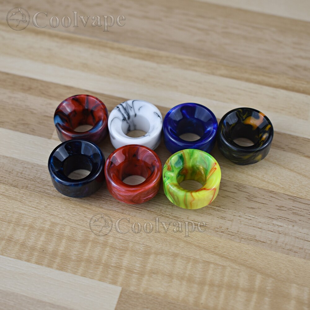 WOLF COOLVAPE Vape accessori 810 Drip Tip resina serbatoio per sigaretta elettronica bocchino per profilo RDA rivelazione GEN 2 RDA RDA rta