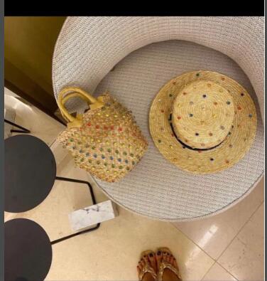 VIP acquista borsa da spiaggia per le vacanze estive con borse calde di design con borsa a secchiello intrecciata da donna con perle