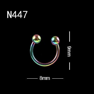 nagelpiercing 10 Stks/partij Punk Stijl Nail Onderdelen Piercing Legering Studs Metalen Curve Pijl Klinknagel Decoratie Nagels Kunst Accessoires Nail Charms: Goud