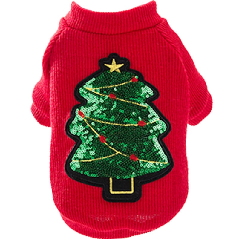 Vêtements de noël pour chiens | Chandail et manteau d'hiver pour animaux de compagnie, vêtements pour chiens du nouvel an, Costume pour chat, chiot, manteau pour animaux de compagnie Xams
