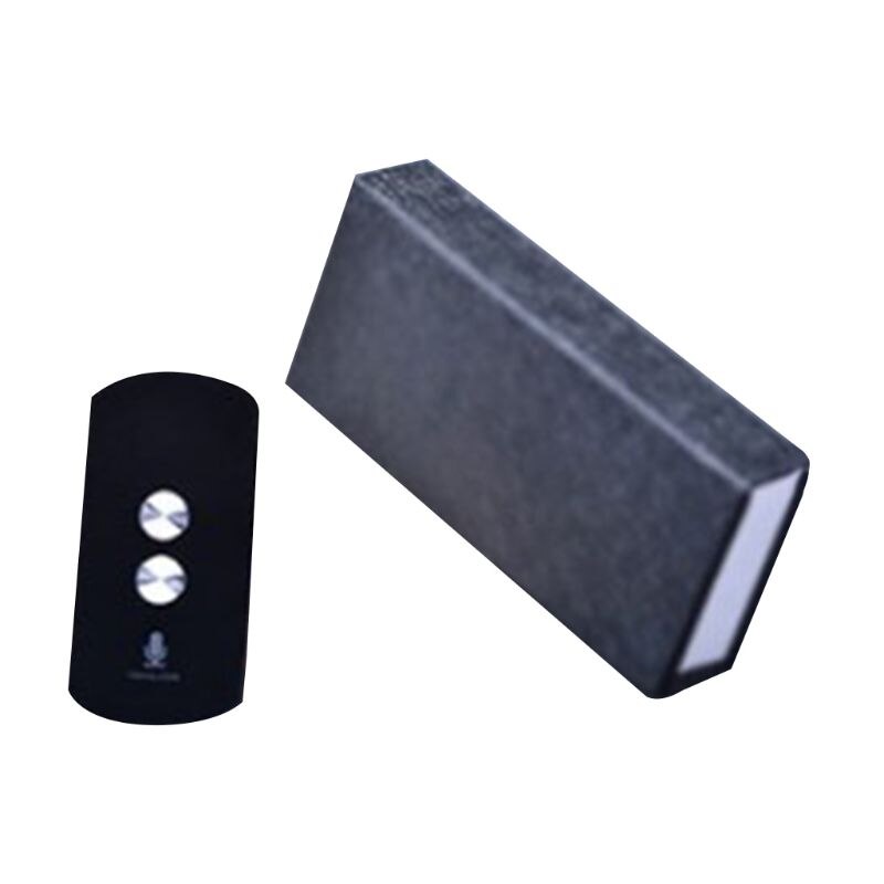 YF4 Intelligent Translator 42 Languages Instant Voice Pocket Smart Bluetooth Translation Device: Black