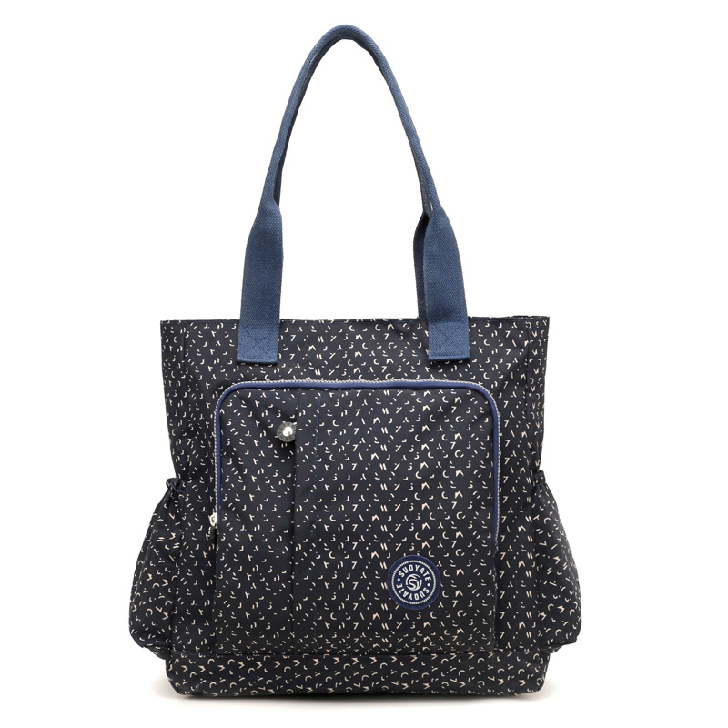 Multi-Functionele Mummie Tas Rusland Stijl Waterdichte Nylon Women's Bag Grote Capaciteit Dames Handtas: Baby s Breath