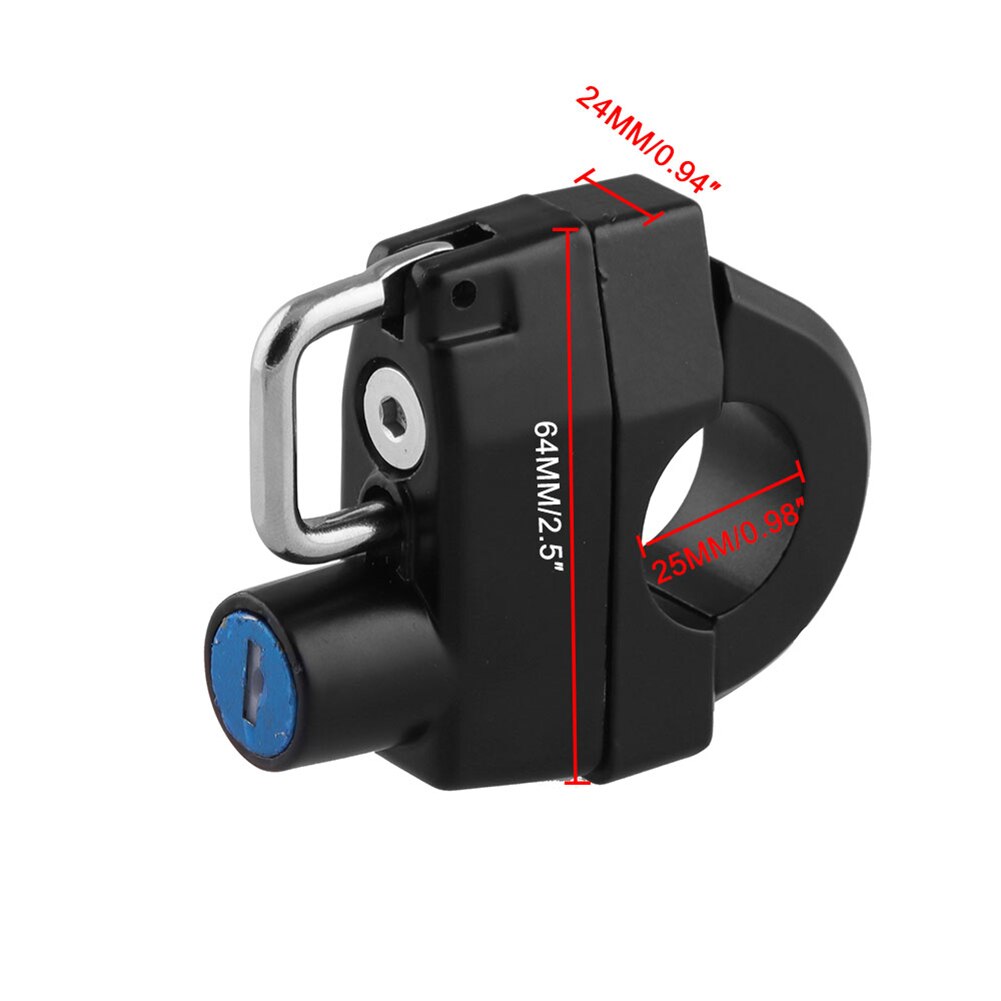 Motorcycle Helmet Lock Motor Bike Modification Accessories Electric Throttle Oil Head Lock