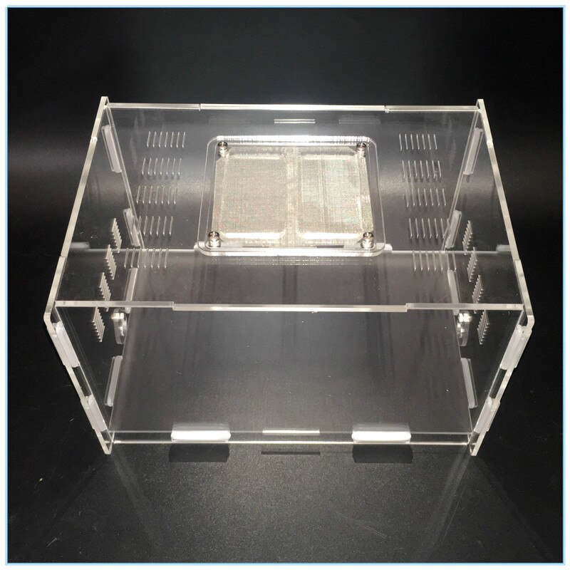 Acrylic feeding area small pet feeding box all kinds of ant nest expansion special medium feeding area box ants farm house