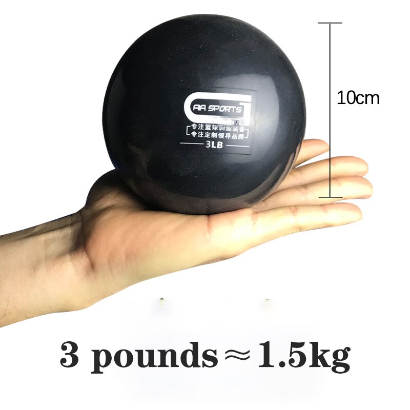 Universele Multi-Gewicht Basketbal Fitness Training Opblaasbare Zachte Zware Zand Bal Pols Beweging Controle Arm Training Apparatuur