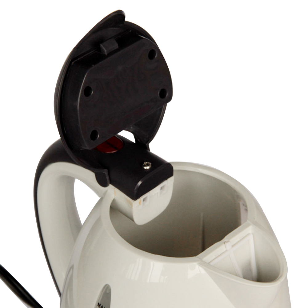 Elektrisk vattenkokare 1l 24v bil bärbar varmvattenberedare anti- skållning lastbil kaffe halkfri soppa 250w bilresor ergonomiskt te