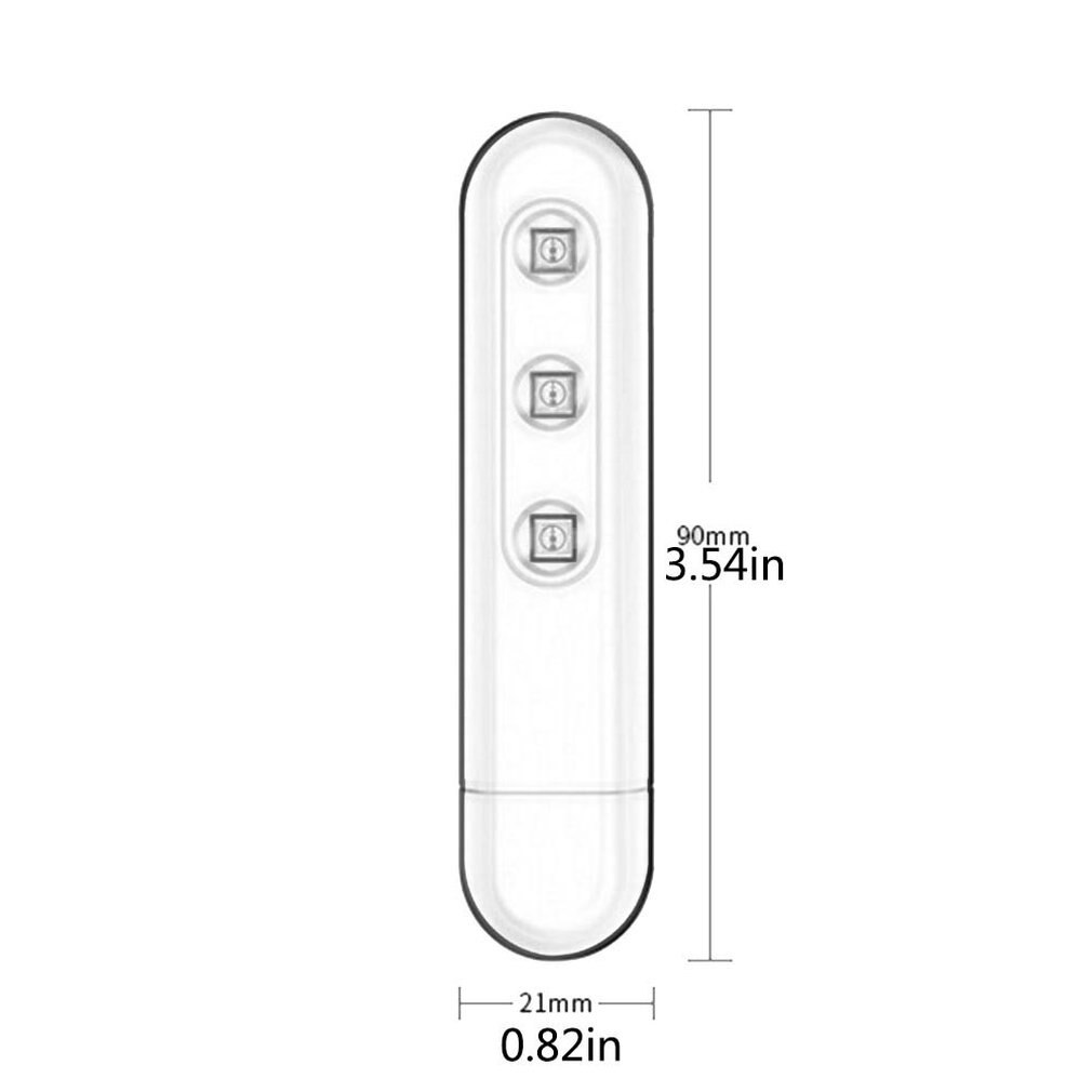 Uvc Kiemdodende Lamp Uv Desinfectie Lamp Desinfectie En Verwijdering Van Mijten Quick Desinfectie Kleine En Licht 1 Pcs