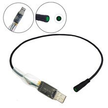 Bafang Programming Line 5Pin E-bike USB Conversions Cable For BBS01 BBS02 BBSHD Hydraulic Brake Sensor Display Mid Drive Motor: Default Title