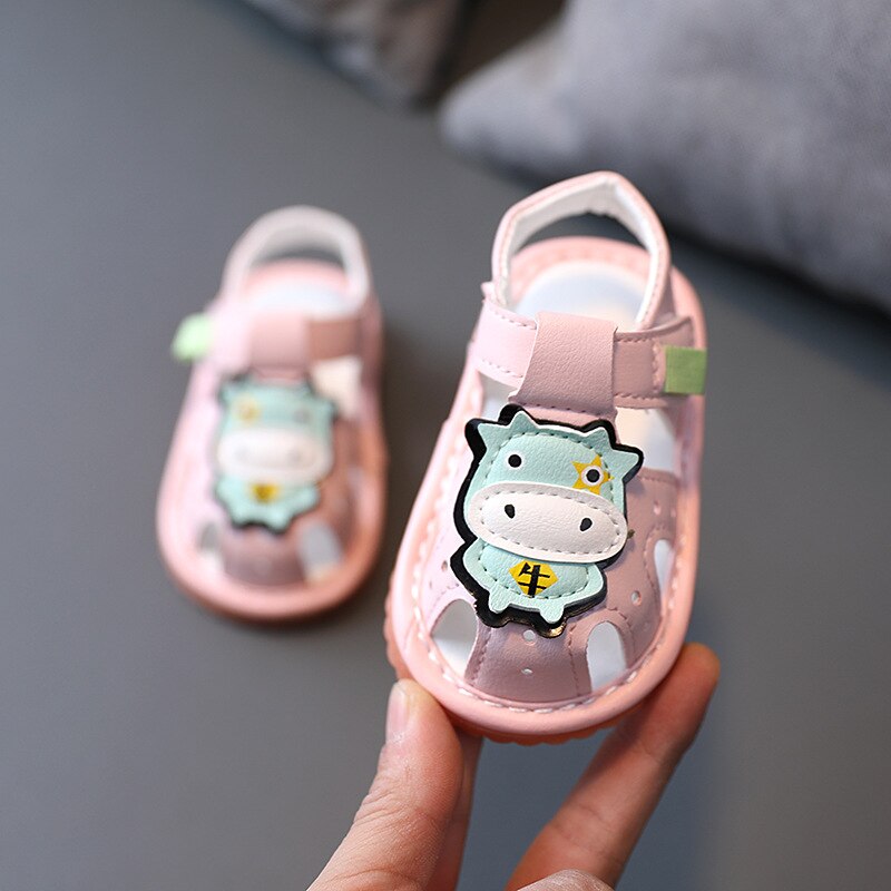 Baby Shoes Spring First Walkers Casual Kids Sandal Boys Girls Baby Breathable Shoes Soft Bottom Lightweight SBB005