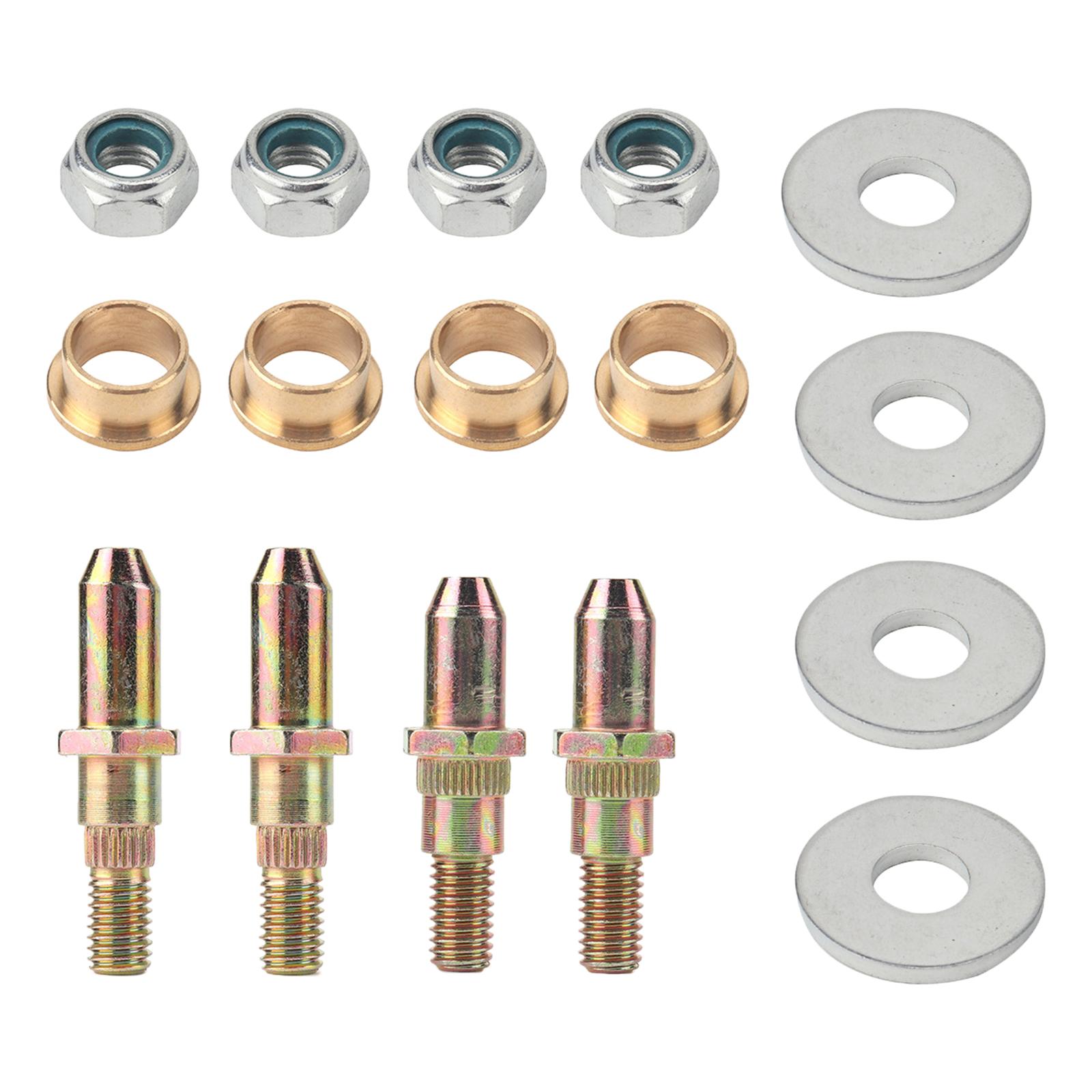 16x Car Door Hinge Pin and Bushing Kit 89025539 19299324 Ck99+ 38453 for GMC Sierra Yukon SUV Cars Truck