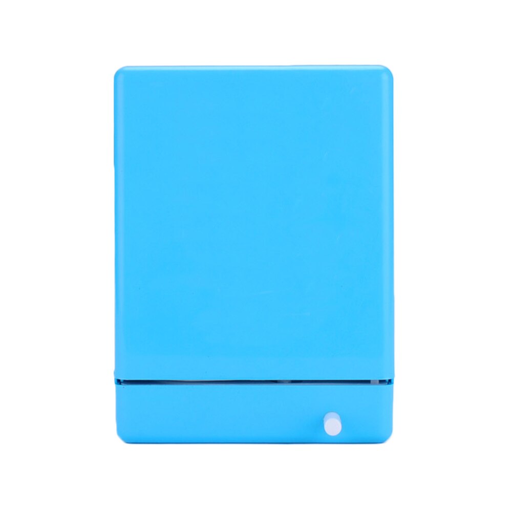 50 stuks tandzijdestokjes, tandenstokers met automatische floss-opslagdoos, hulpmiddelen voor het reinigen van tanden ter ondersteuning van de mondverzorging: Blauw