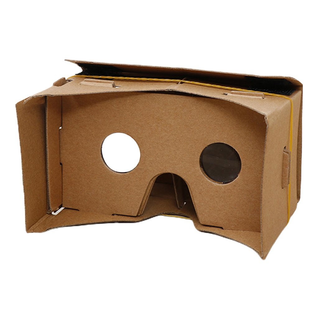 DIY Cardboard for Google VR 3D Glasses for Virtual Reality for Google Mobile Phone 3D Viewing Glasses for 6&quot; Screen Ultra Clear