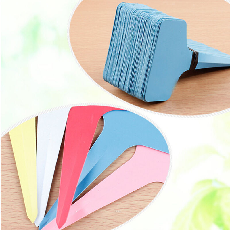 50 ~ 100 Stücke 6-10 cm Pflanze Kunststoff Etiketten Gartenbedarf Kindergarten Tablett Marker Diy Garten Dekorieren Werkzeuge Blumentöpfe Landung Stichworte