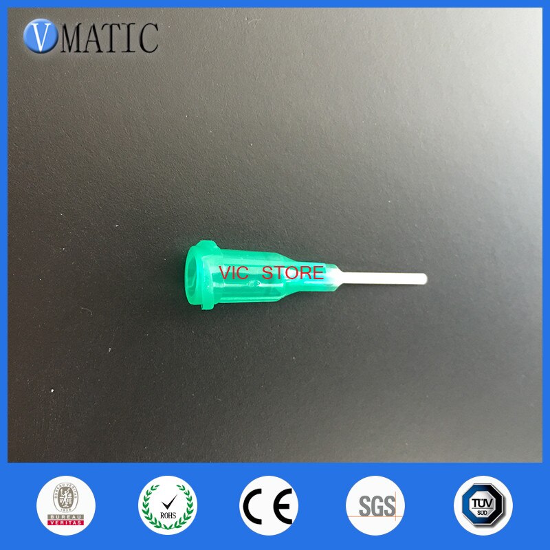 18g 0.5 '' pp type luer lock lim dispenser dryp nåle dispenser selvklæbende plast nåle spids 1/2 tommer