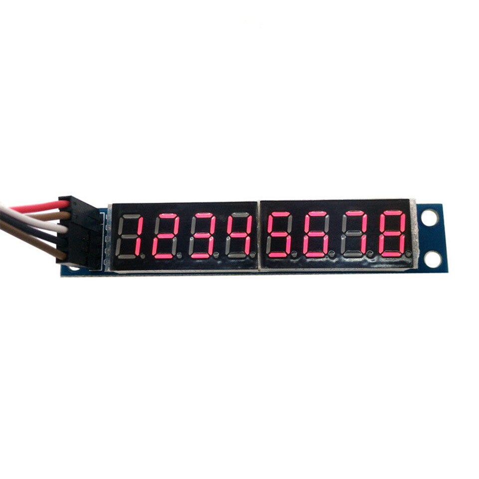 8-bit digital display module MAX7219 LED display Supports cascaded 8-bit serial 3 IO port control