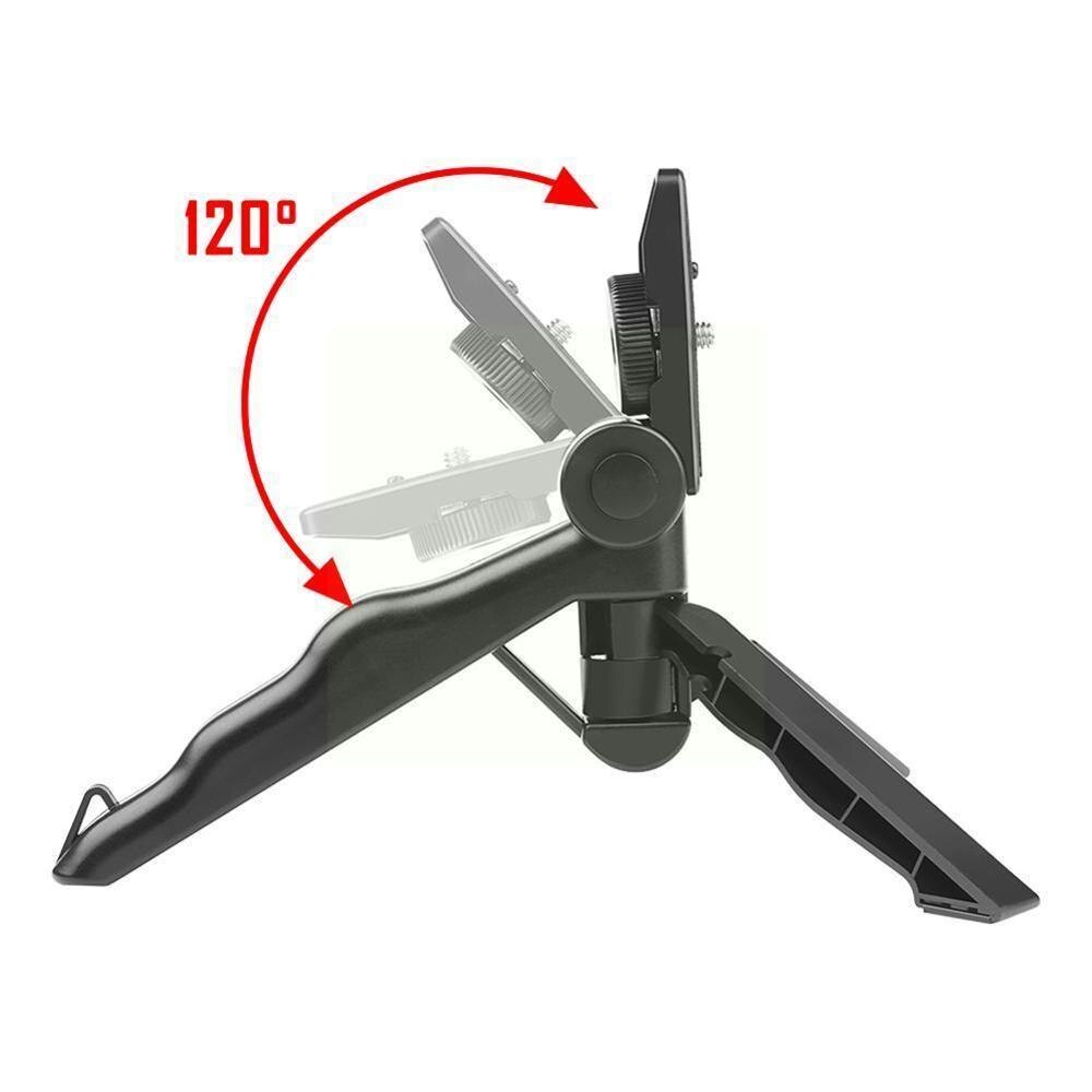 Portable Mini Tripod Rotation Desktop&amp;handle Stabilizer Folding Tripod Stand For Mobilephone Camera Table Tripods V3t4 N7C5