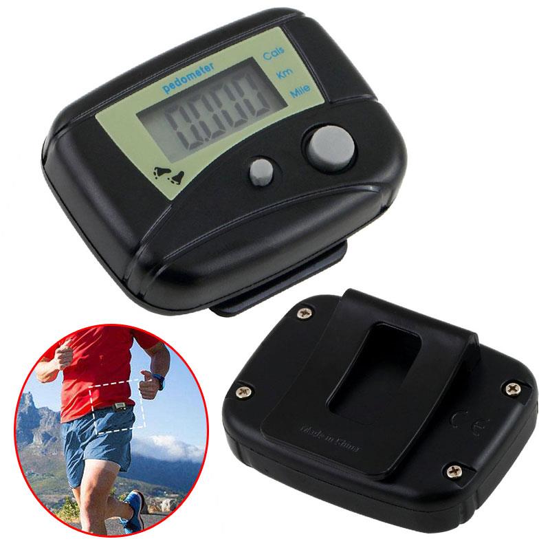 Step Pedometer Calorie Counter Run Watches LCD Black Sport Outdoor Accessories Meter Walking Distance