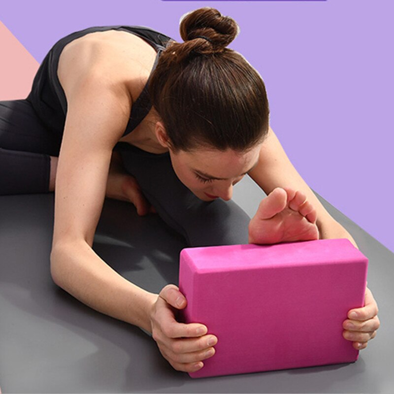 Bloques de espuma EVA para gimnasio herramientas de yoga, Cojín que estiliza la silueta, entrenamiento de la salud
