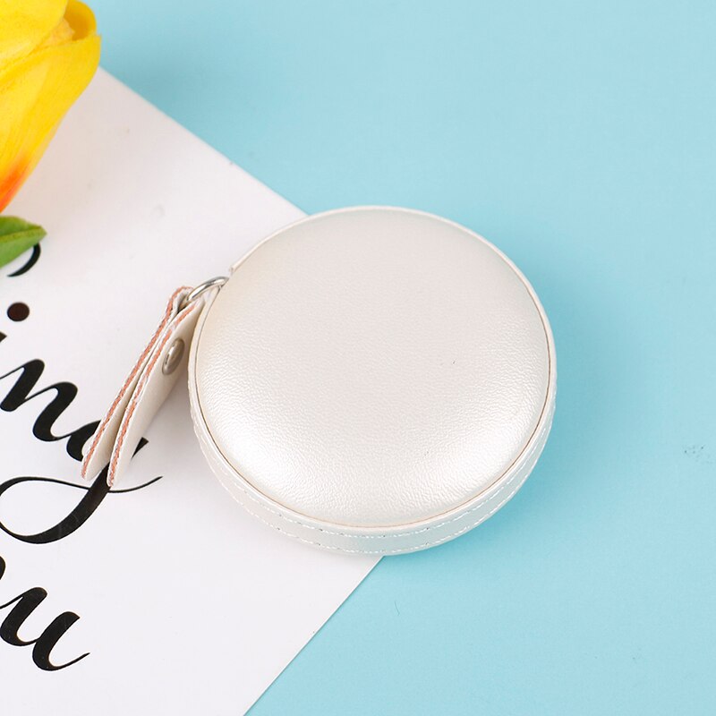 Portable PU Leather Retractable Meter Ruler For Sewing Tailor Fabric 1.5m/ 60inch Roll Tape Measure DIY Measuring Tools: WT