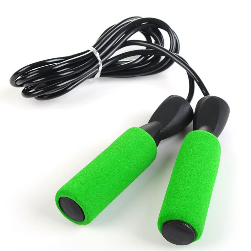 Skipping Rope Jump Ropes Kids Adults Sport Exercise Speed Crossfit Gym Home Fitness MMA Boxing Training Workout Equipment: green A
