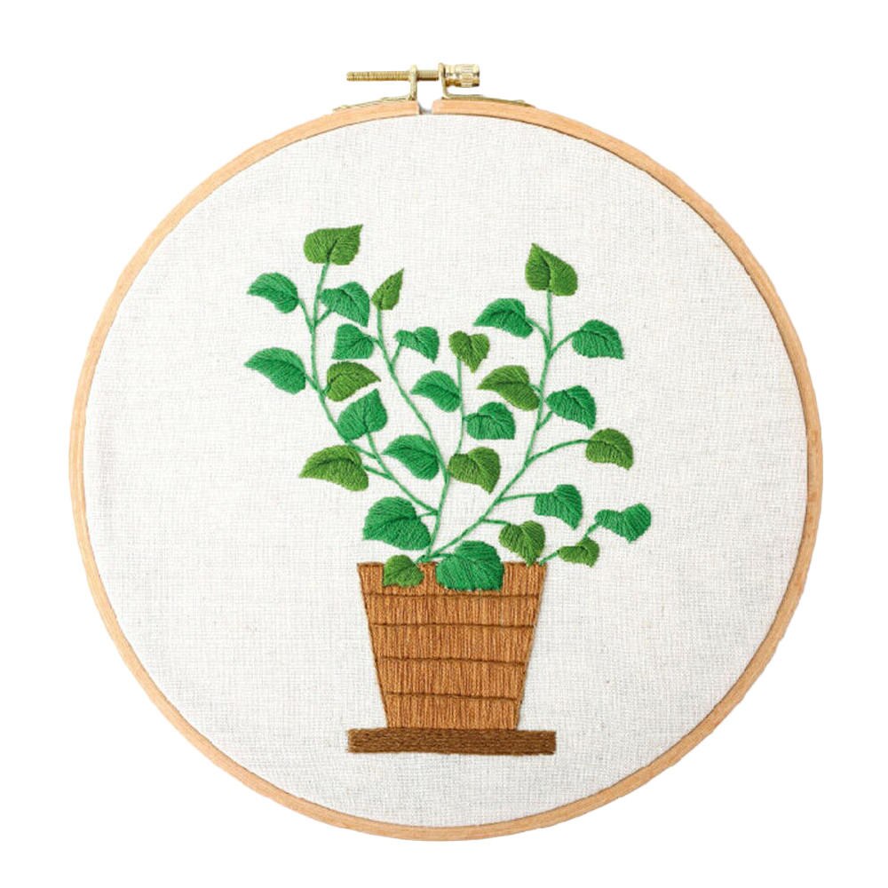 Diy broderi korssting kit sæt til begyndere starter håndlavede håndværkssæt udsøgt kunsthåndværk dekoration: Lilla