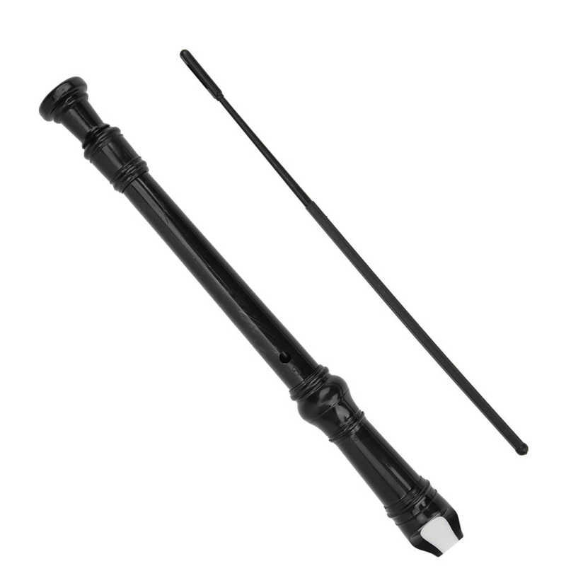 Instrumentos de viento de madera flauta clarinete 8 agujero G llave para chico educación temprana con varilla de limpieza instrumento Musical