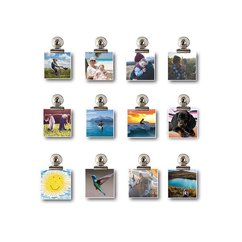 Fridge Magnetic Clip For Home Refrigerator Magnets Wall Recipes Memo Note Message Holder Clamp Office Supplies