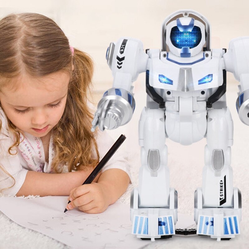 LeNengF Remote Control Robot RC Fingerprinting Transform Smart Walking Dancing ligent Programmable Toys for Kids: Default Title