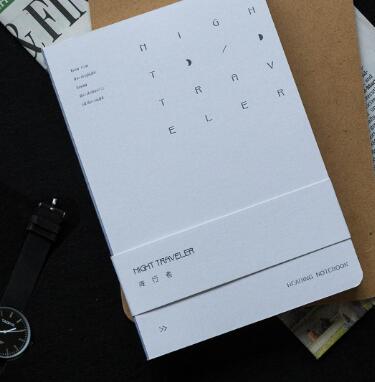 Youpin Kinbor Wandelaar Serie B6 Notebook Kan Worden Geschreven Platte Op 180 Graden Vier Binnenpagina 'S Kantoor Schrijven Notebook: WHITE