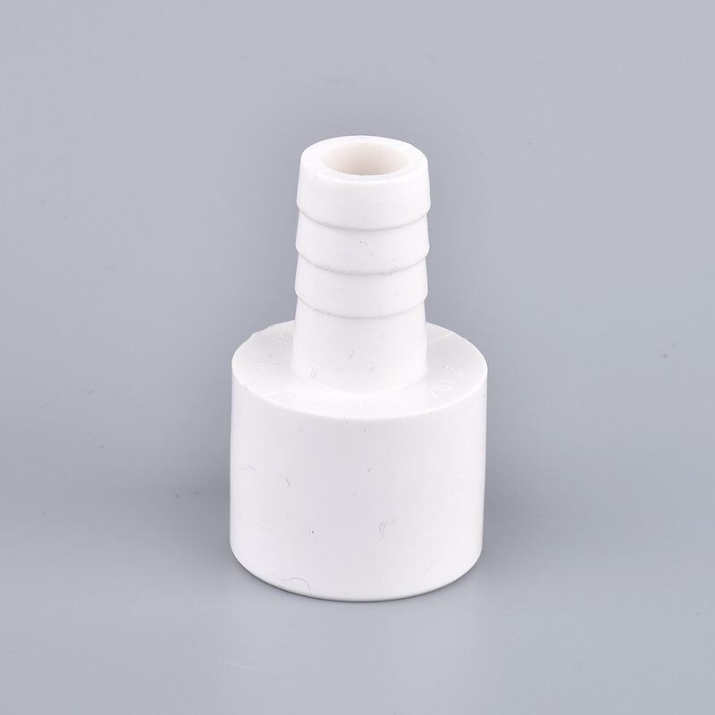2pcs PVC ID 20/25mm To 10/16mm Pagoda Joints Garden Irrigation Fittings Water Pipe Connectors Aquarium Tank Tools Fountain Joint: ID 20-16mm / White